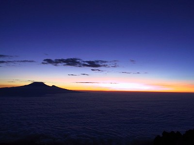Kilimanjaro: Pre-dawn  © S.Grimshaw