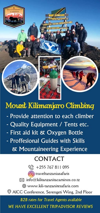 Kilimanjaro climbing packages  © KilimanjaroTanzanite