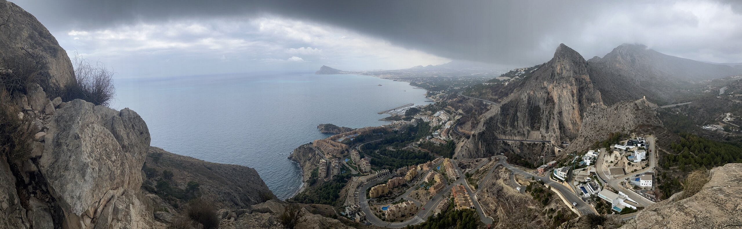 View from the top of Toix on a cloudy day   © MorganMcGlade