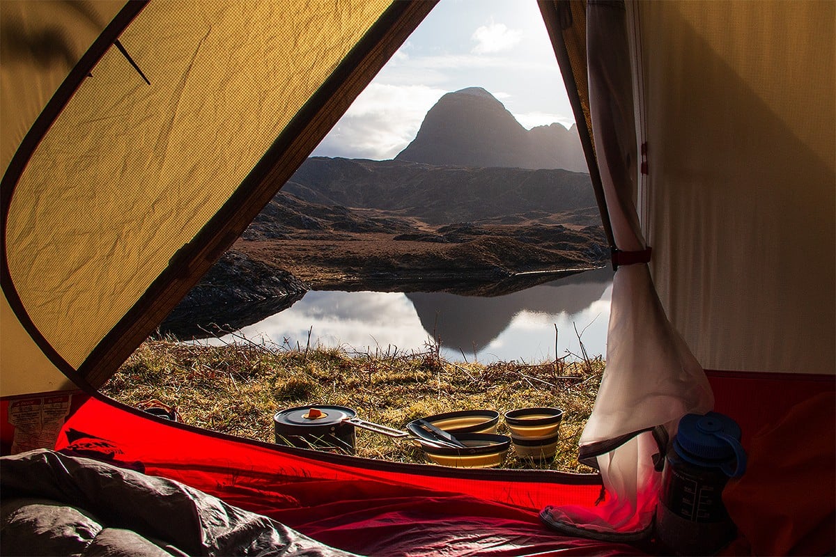 It's a great little set for backpacking and wild camping  © Dan Bailey