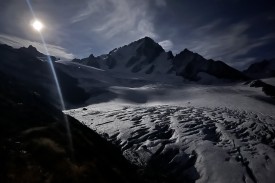 moonrise - Argentière Glacier, 266 kb