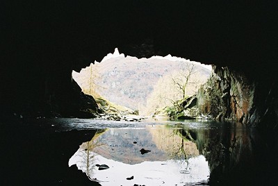 Inside Rydal Caves  © slinkydog