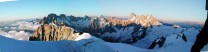 View from Aiguille du Midi Ice Cave