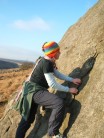 Cold but sunny day at Burbage North
