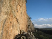 'Joint', 7a crack, Villanueva de Cauche, in the hills between Malaga and Antequera