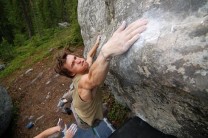 Bouldering in Lappland