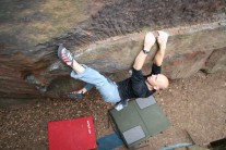 Bouldering At Nesscliffe