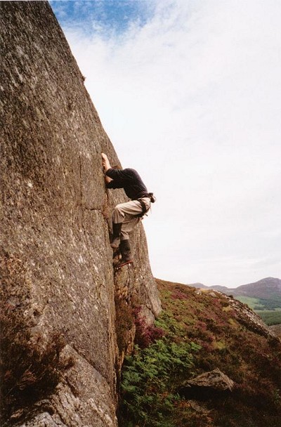 A small but beautiful mountain: soloing on Tyrnich  © Eric9Points