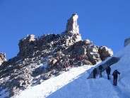Summit of Gran Paradiso.