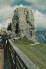 Dolomites Cinque Torre from Refuge Scoiattoli