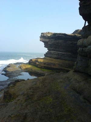 Filey Brigg south of the ladder