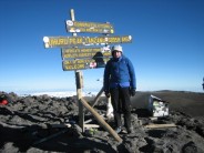 Me on the summit of Kili