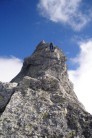 Piz badile summit ridge