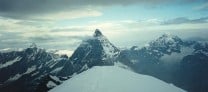 Matterhorn E. face from summit of Breithorn