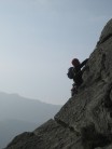 Climber on Gimmer
