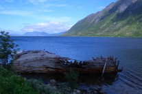 A dead boat, North Lofoten Islands