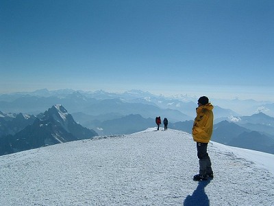 Mont Blanc, A perfect summit day!  © Dave Allen