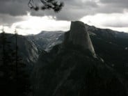 Storm over Half Dome