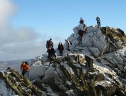Warwick Climbing Club on Striding Edge