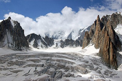 The Vallee Blanche  © ian mcconnell