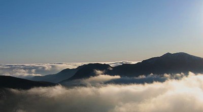 Snowdon from the summit of Y Garn  © slapper