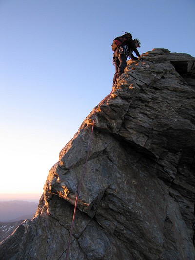 sven on weissmiess ridge  © colin_leggett