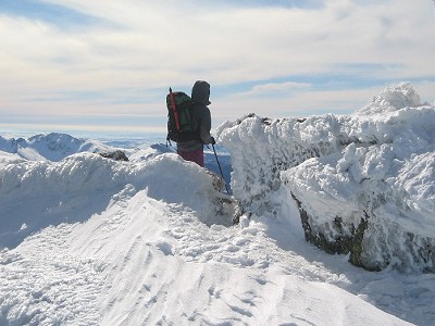 On the summit of Peña Labra in the Cordillera Cantábrica  © Mike Stuart
