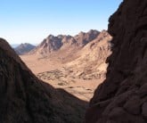 view from Jebal Safsafa, Sinai