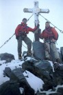 Alan and John on the summit of The Grossglockner, highest peak in Austria
