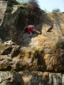 brixton climber in south sandstone.Bulls hollow