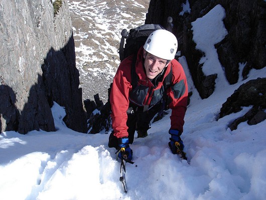 Topping out on NC Gully  © Monkeyrock