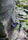 Dangling off No Zag, Burbage South