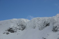 Climbers on Corrie an Lochan