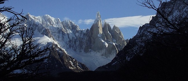 cerro torre and her mates from the trail to de agostini  © frecro
