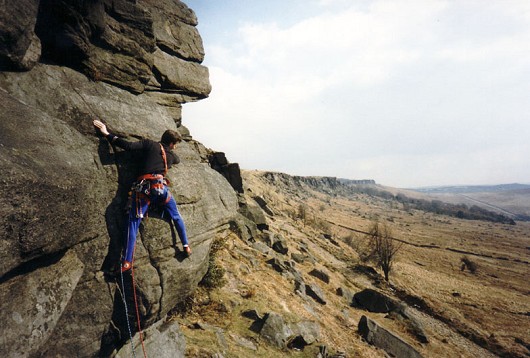 Central Buttress - Stanage  © Ian Mateer