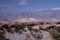 The Amargosa Range from the Mesquite Sand Dunes, Death Valley