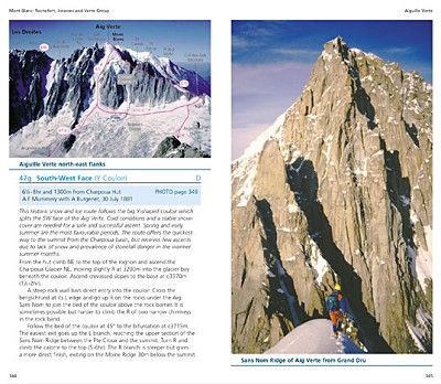 The 4000m Peaks of the Alps - example page  © UKC Gear