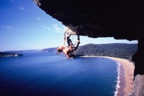 Jason Piper - 1st Ascent, Into the Blue, Mt Ettalong, NSW Australia