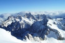 View from N face of les Ecrins