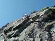 First ascent of Walk the Plank (Mat Dowsett)