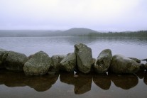 Rocks in Loch Morlich