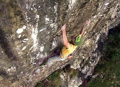 Dave MacLeod on If 6 was 9, Iron Crag, The Lake District, England