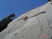 Al leading Crazy Paving Vicarage Cliff Culm Coast Cornwall