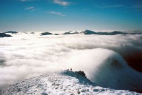 Cloud Inversion Mamores, Winter