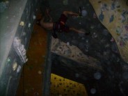 Me leading on main leading wall