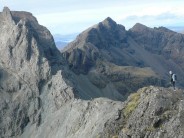Cuillin Ridge stretching into the distance