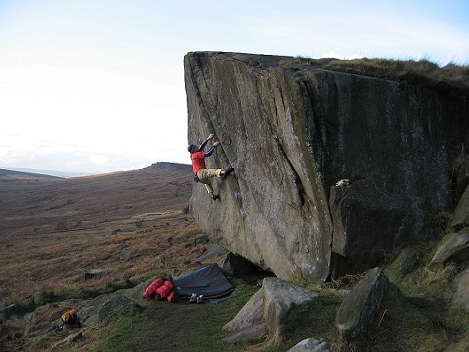 Not To Be Taken Away, font 6c, Stanage Plantation  © Mark A Humphries