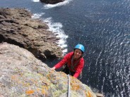 Me on final pitch of Diocese, Chair Ladder in Cornwall,