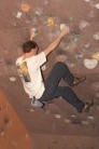 Bouldring comp - overhanging route