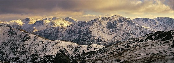 Pillar and Scafell in Winter  © Alastair Lee/ Posingproductions.com